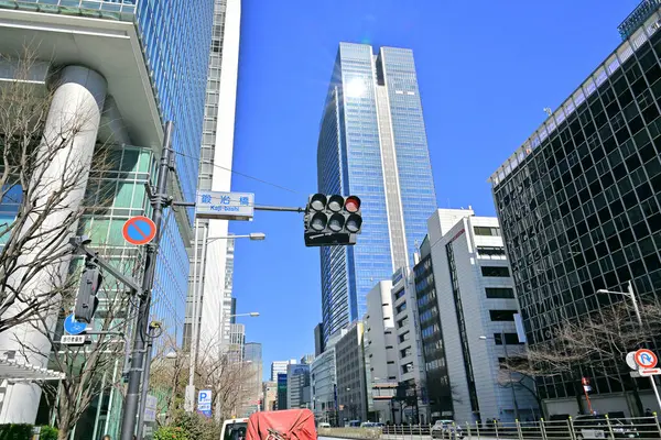 Affärsbyggnader Tokyo Midtown Japan Dagtid — Stockfoto