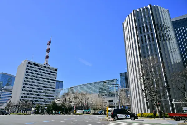 Edificios Comerciales Tokyo Midtown Japón Vista Diurna — Foto de Stock