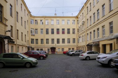 Şehir mimarisi dış arkaplan görüntüsü 