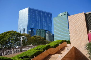 Japonya 'da mimari dış arka plan görüntüsü 