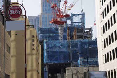 Yüksek Binalar, Çin 'de şehir manzarası 