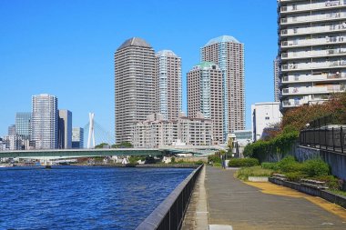modern şehir mimarisi, Tokyo, Japonya 