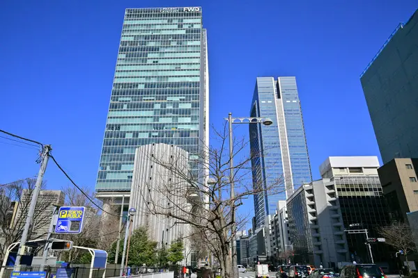 Tokyo Midtown Japonya Daki Binaları Gündüz Görünümü — Stok fotoğraf