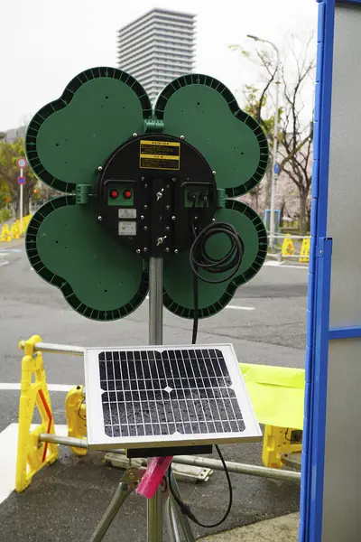 Green Energy Panel Equipment — Stock Photo, Image