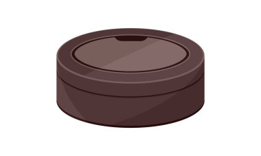 Snus kutusu izole edilmiş ikon vektör illüstrasyon tasarımı