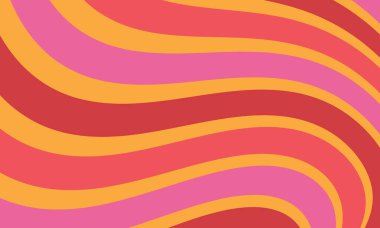 Soyut Vintage Retro 60 'lar Estetik Model Arka plan Wave Shape Vinil LP Resim Vippie Duvar Dekorasyonu Duvar Kağıdı Dekorasyonu İç Dekorasyon Gökkuşağı Sanatsal Çizgileri