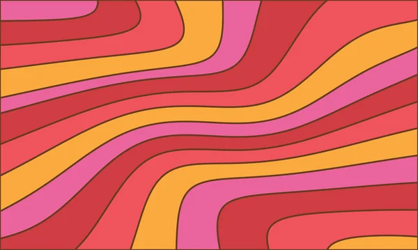 Красочный Фон Волнами — стоковый вектор