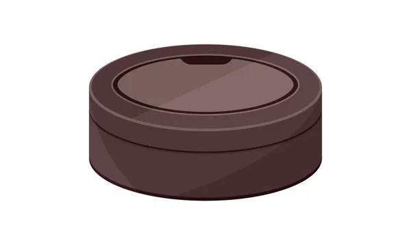 Snus Box Isolato Icona Vettoriale Illustrazione Design — Vettoriale Stock