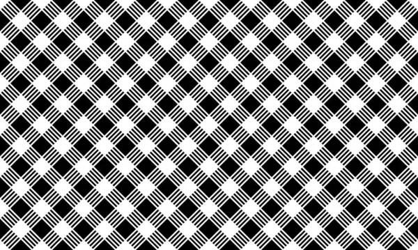 Vector Seamless Black White Pattern Modern Geometric Background Design — стоковый вектор