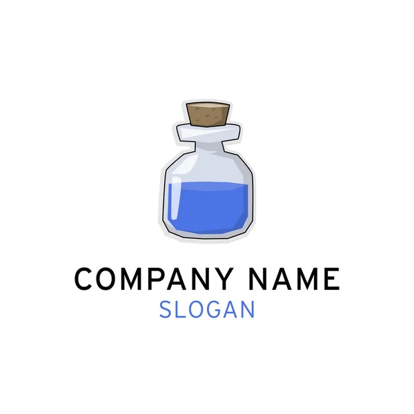 chemical test logo icon vector template design