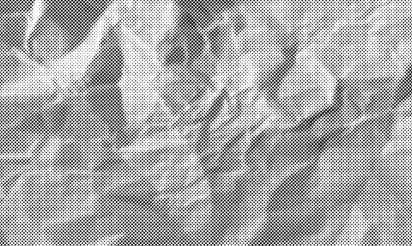 Noktalı Yarım Tonlama Buruşuk Kağıt Yazdırma Doku Filtresi Şeffaf Arkaplan