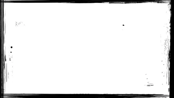 Geniş Ekran 169 Grunge Fırça Vuruşu Çerçeve Kenar Üstü Şeffaf PNG Vektörü