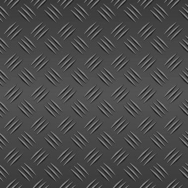 Dark Tiling Metal Anti-Slip Çelik Kabza Yüzey Alüminyum Tabaka Kusursuz Vektör Dokusu