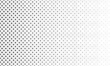 Vektör Gradyan Yarı Tonlama Şablonu Saydam Arkaplan Üzerinde Sendeleyen Noktalar