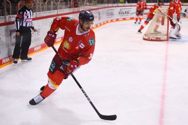 DUESSELDORF, Almanya - 25 Ekim 2022 Hokey maçı DEL Dusseldorfer EG - Icebaeren Berlin