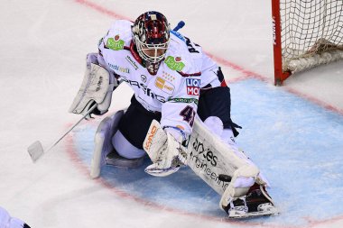 DUESSELDORF, Almanya - 25 Ekim 2022 Hokey maçı DEL Dusseldorfer EG - Icebaeren Berlin