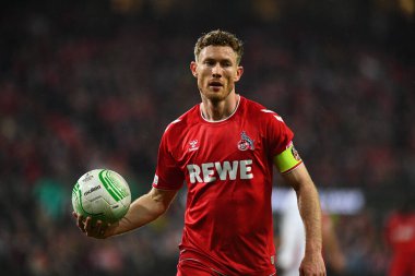 GERÇEK, COLOGNE - 3 Kasım 2022 Florian Kainz. UEFA Avrupa Konferans Ligi 1. FC Koeln - RHEIN Enerji Stadyumu 'nda OGC Nthe
