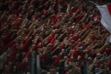 GERÇEK, COLOGNE - 3 Kasım 2022 UEFA Avrupa Konferans Ligi 1. FC Koeln - RHEIN Enerji Stadyumu 'nda OGC Nthe