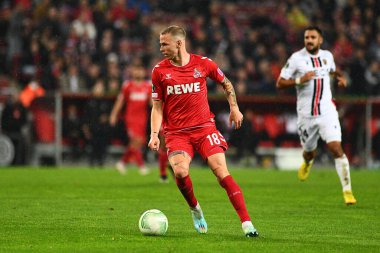 GERÇEK, COLOGNE - 3 Kasım 2022 Ondrej Duda. UEFA Avrupa Konferans Ligi 1. FC Koeln - RHEIN Enerji Stadyumu 'nda OGC Nthe