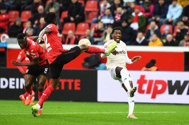 LEVERKUSEN, GERMANY - 06.11.22: Bundesliga FC Bayer 04 Leverkusen - 1. Bayarena 'daki FC Union