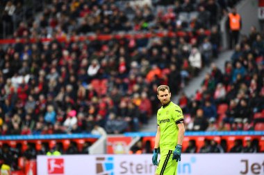LEVERKUSEN, GERMANY - 06.11.22: Bundesliga FC Bayer 04 Leverkusen - 1. Bayarena 'daki FC Union