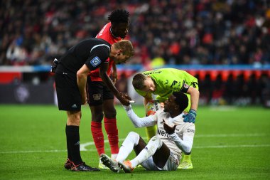 LEVERKUSEN, GERMANY - 06.11.22: Bundesliga FC Bayer 04 Leverkusen - 1. Bayarena 'daki FC Union