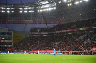 LEVERKUSEN, GERMANY - 06.11.22: Bundesliga FC Bayer 04 Leverkusen - 1. Bayarena 'daki FC Union