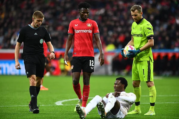 stock image LEVERKUSEN, GERMANY - 06.11.22: The match of Bundesliga FC Bayer 04 Leverkusen vs 1. FC Union at BayArena