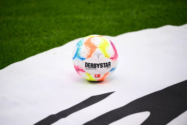 Leverkusen Duitsland Derbystar Bal Van Het Seizoen Select Wedstrijd Van — Stockfoto