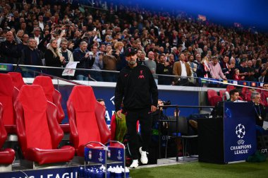 NETHERLANDS, AMSTERDAM - 26 Ekim 2022 Jurgen Klopp. UEFA Şampiyonlar Ligi maçı Ajax Liverpool 'a karşı