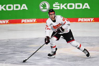 KREFELD, ALMANY - 10 Kasım 2022: THALER Lucas Deutschland Cup 2022, Avusturya - Yayla-Arena 'daki Slovakya 