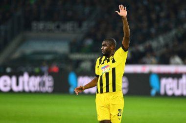 MoENCHENGLADBACH, ALMANY - 11 Kasım 2022: Anthony Modeste. Bundesliga Borussia Moenchengladbach - Borussia Dortmund futbol karşılaşması