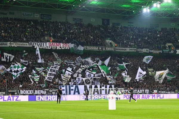 Moenchengladbach Alemania Noviembre 2022 Fifa Mafia Partido Fútbol Bundesliga Borussia —  Fotos de Stock