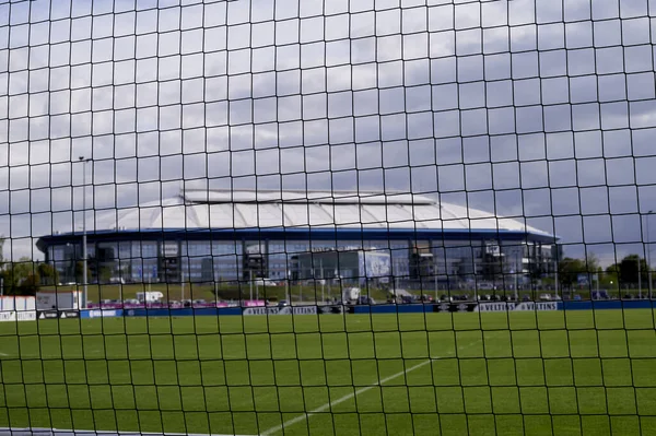 Gelsenkirchen Germany Ekim 2022 Veltins Arena Bundesliga Schalke Augsburg Futbol — Stok fotoğraf