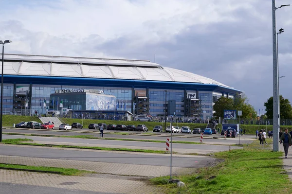 Gelsenkirchen Alemania Octubre 2022 Veltins Arena Partido Fútbol Bundesliga Schalke — Foto de Stock