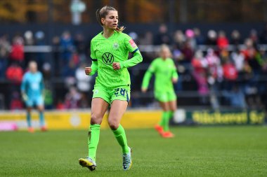 GERÇEK, COLOGNE - 27 YIL 2022 Tabea Wassmuth. Bayanlar Bundesliga 1.FC Koeln Frauen-VfL Wolfsburg Frauen maçı