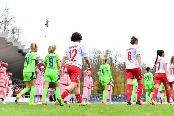 德国队 科洛涅 2022年11月27日 德国女子甲级联赛1 Koeln Frauen对沃尔夫斯堡弗劳恩的比赛 — 图库照片