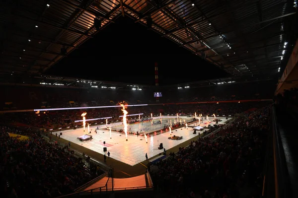 Cologne Allemagne Décembre 2022 Stade Rhin Energie Jeu Hiver Match — Photo