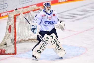 DÜKSELDORF, ALMANY - 4 ARALIK 2022 Hokey maçı DEL Duesseldorfer EG - Swenninger Wild Wins