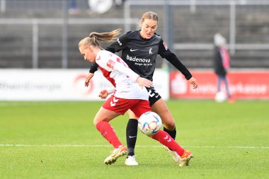 ALMANY, COLOGNE - 11 Aralık 2022 Kadınlar Bundesliga 1.FC Koeln-SC Freiburg maçı