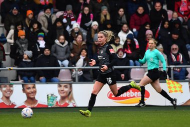 GERÇEK, COLOGNE 11 ARALIK 2022 Greta Stegemann. Bayanlar Bundesliga 1.FC Koeln-SC Freiburg maçı