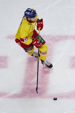 COLOGNE, ALMANY - 2 HAZİRAN 2023 Hokey maçı DeL Koelner Haie - Dusseldorfer EG 