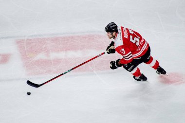 COLOGNE, ALMANY - 2 HAZİRAN 2023 Hokey maçı DeL Koelner Haie - Dusseldorfer EG 