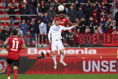 LEVERKUSEN, GERMANY - 15.01.23: Edmond Tapsoba. The friendly match FC Bayer 04 Leverkusen vs F.C. Copenhagen at BayArena
