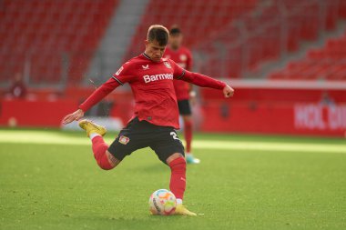 LEVERKUSEN, GERMANY - 15.01.23: Adam Hlozek. The friendly match FC Bayer 04 Leverkusen vs F.C. Copenhagen at BayArena
