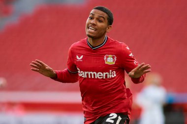 LEVERKUSEN, GERMANY - 15.01.23: Amine Adli. The friendly match FC Bayer 04 Leverkusen vs F.C. Copenhagen at BayArena