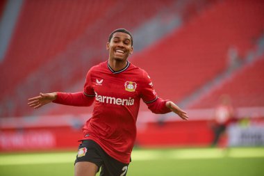 LEVERKUSEN, GERMANY - 15.01.23: Amine Adli. The friendly match FC Bayer 04 Leverkusen vs F.C. Copenhagen at BayArena