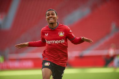 LEVERKUSEN, GERMANY - 15.01.23: Amine Adli. The friendly match FC Bayer 04 Leverkusen vs F.C. Copenhagen at BayArena