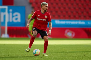 LEVERKUSEN, GERMANY - 15.01.23: Robert Andrich. The friendly match FC Bayer 04 Leverkusen vs F.C. Copenhagen at BayArena