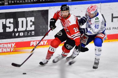 COLOGNE, GERMANY - JANUARY 18, 2023: ZACHARY SILL. Hockey match DEL Koelner Haie - Schwenninger Wild Wings